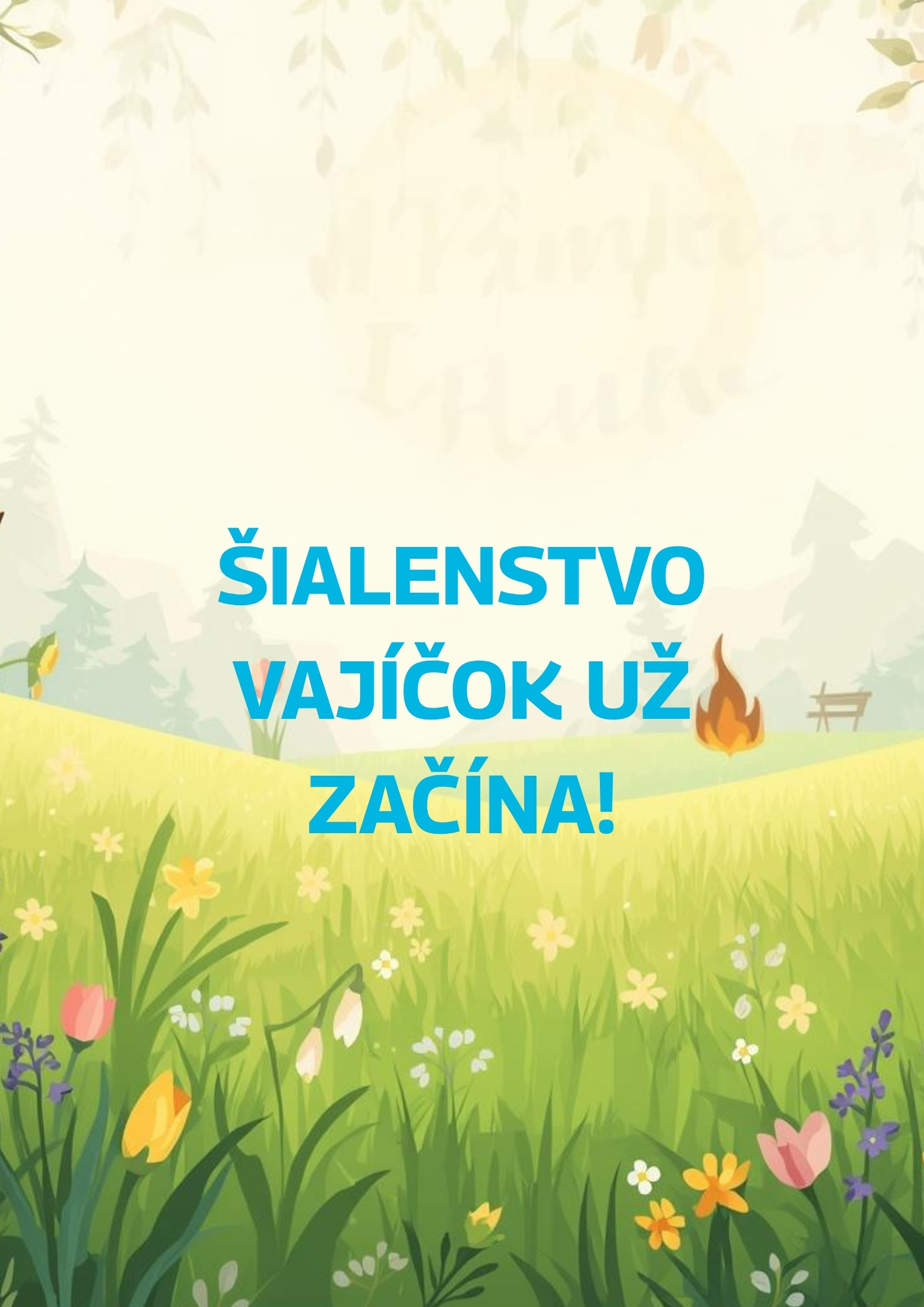 🐣 Veľkonočný lov vajíčok prichádza!